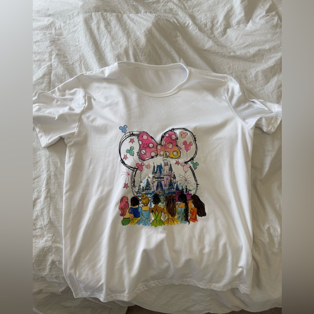 White Graphic T-Shirt - Picture 1 of 2